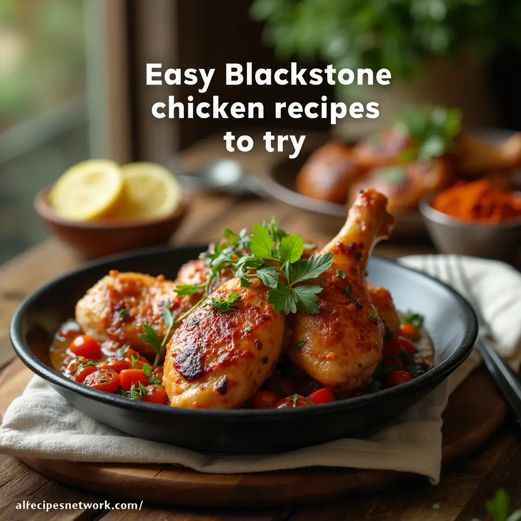 blackstone chicken recipes