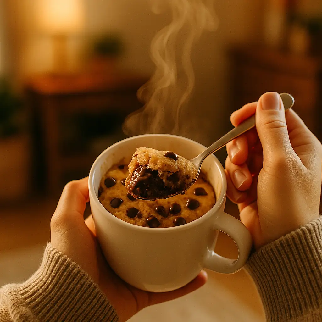 Chocolate Chip Mug Cake