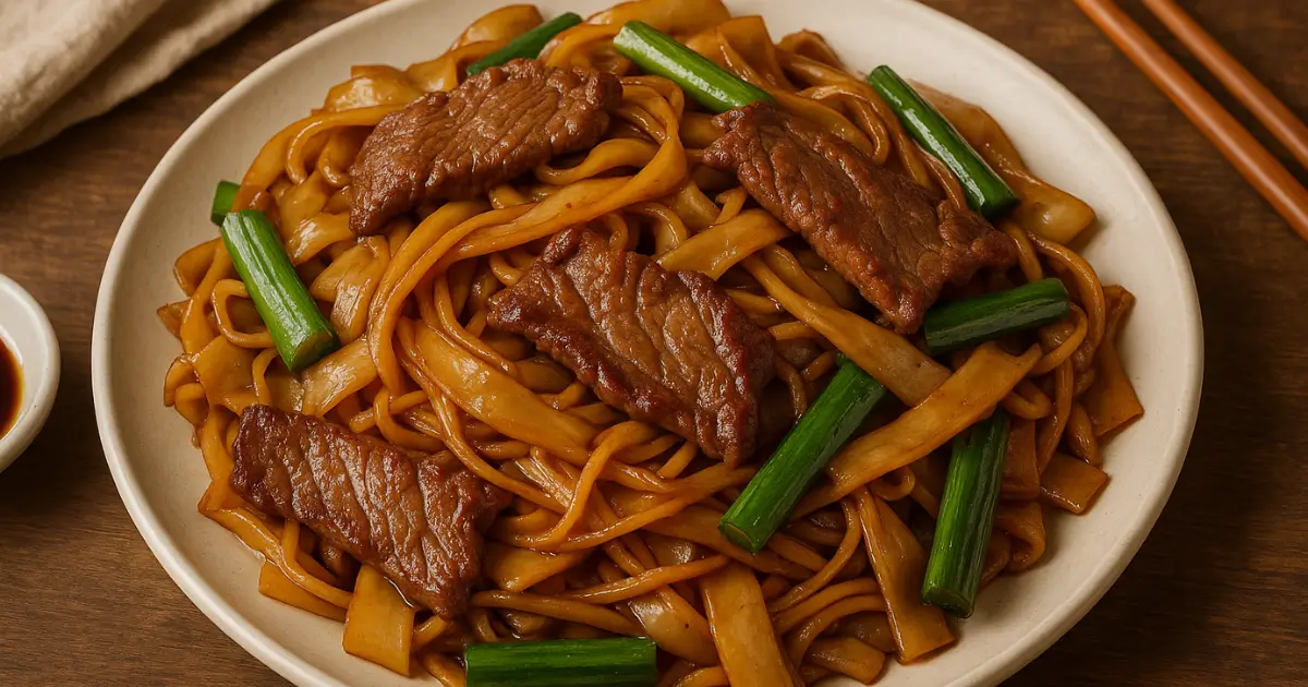 Beef Chow Fun recipe