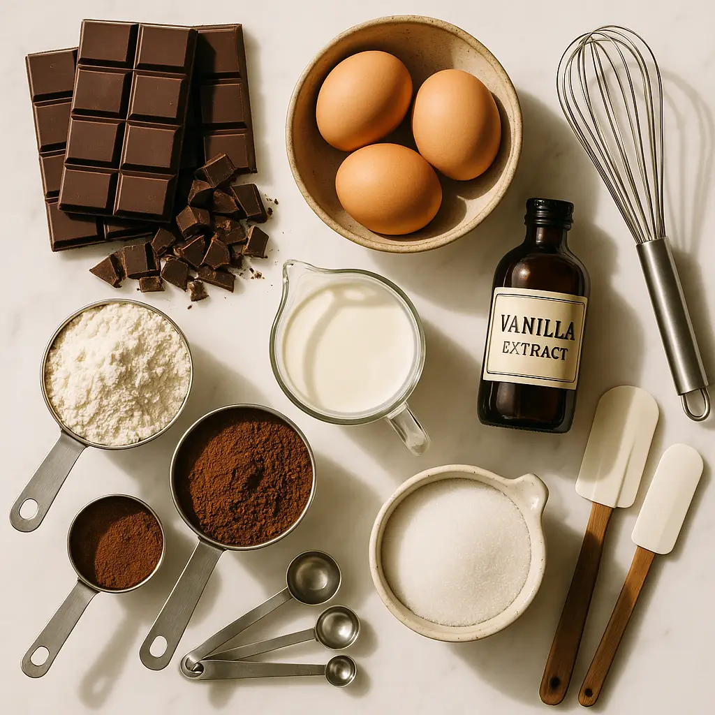 chocolate ganache cake ingridients