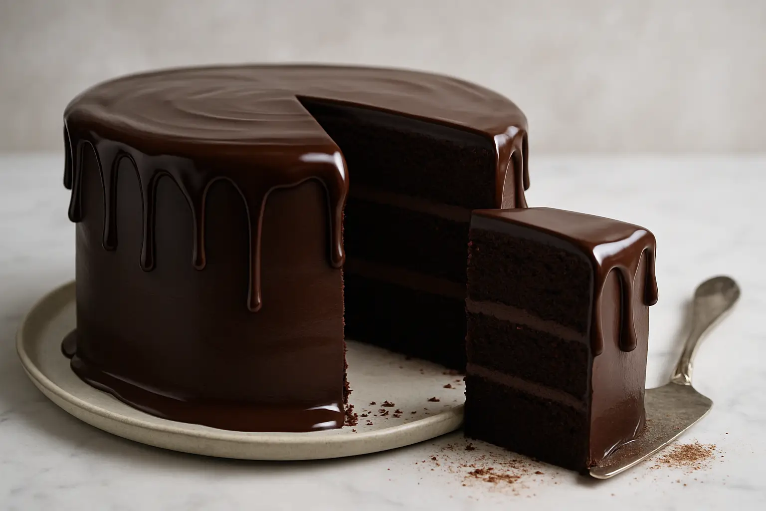 chocolate ganache cake